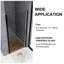 Porte de douche pivotante sans cadre 32 "x 72"-94573366