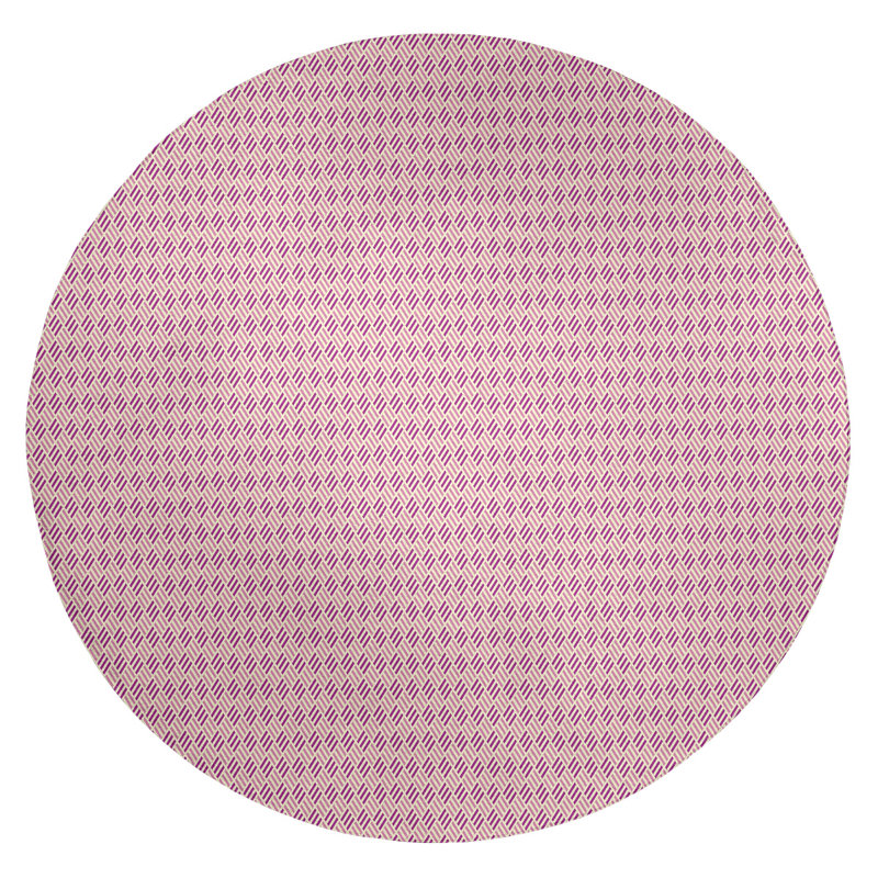 Chenille Indoor Rug, Round 5'