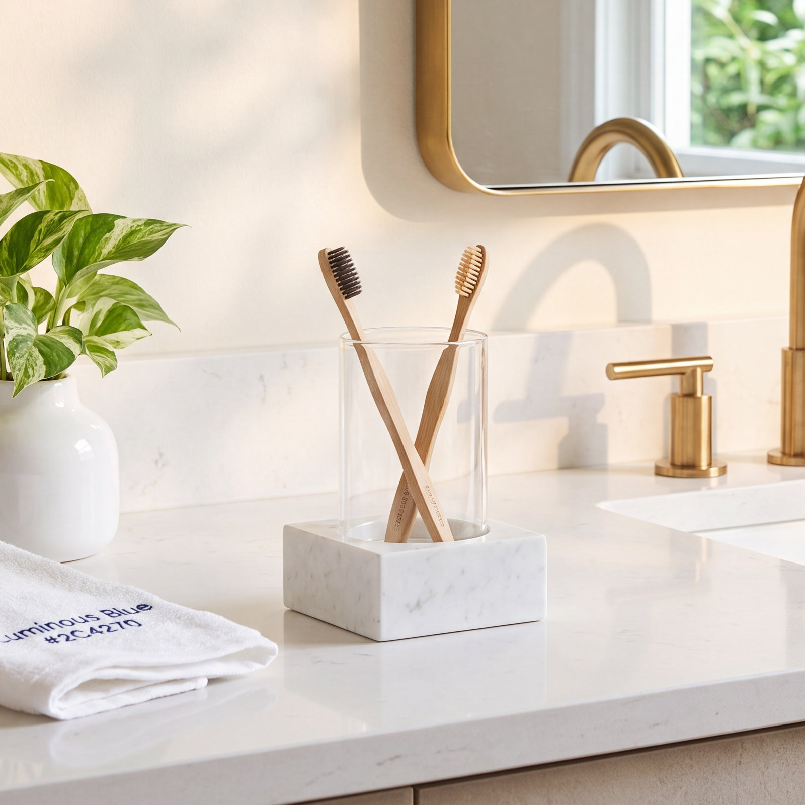 Nyla Marble Tumbler Holder