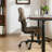 Mid-Back Swivel Task Chair with Arms-498340018