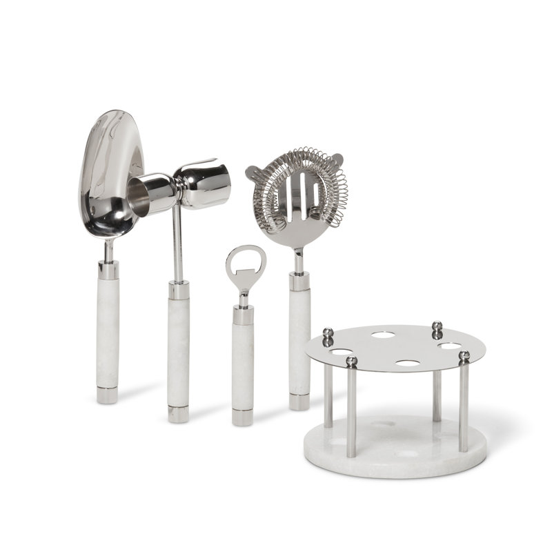Ensemble d'outils de bar en marbre Roman