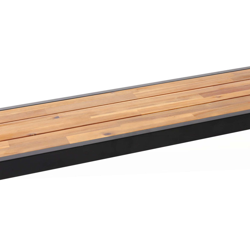 Banc de pique-nique Alvis Frank, Noir