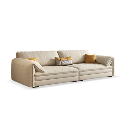 Canapé modulaire kaki en polyester
