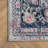 Misi Vintage Medallion Power Loom Blue Rug-305380680