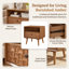 Table de chevet 22 po Mid-Century Modern-27267334