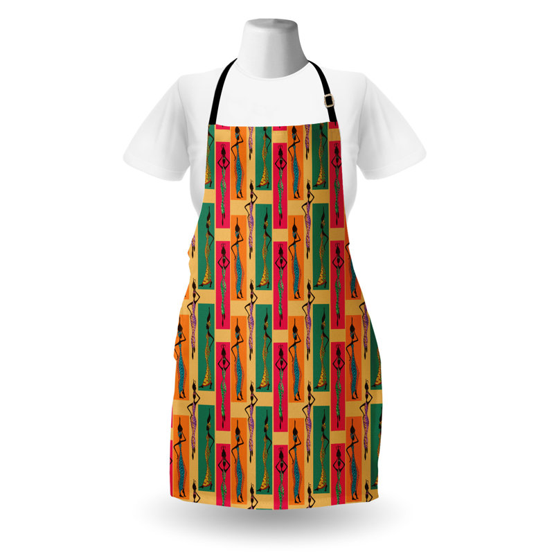 No Pattern Bib Apron