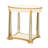 Scotts Square End Table - Light Champagne