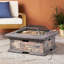 29”  SQUARE WOOD BURNING FIRE PIT