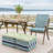 ARDEN Outdoor Dining and Lounge Chair 3.5" Cushion
