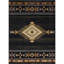 Tapis en polypropylène durable de style sud-ouest au design élégant pour les endroits très fréquentés et les vestibules