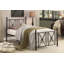 Mobilier de chambre à coucher traditionnel noir avec lit plateforme double 1pc-106972269