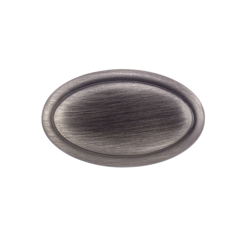 Expression Oval Knob, Antique Nickel