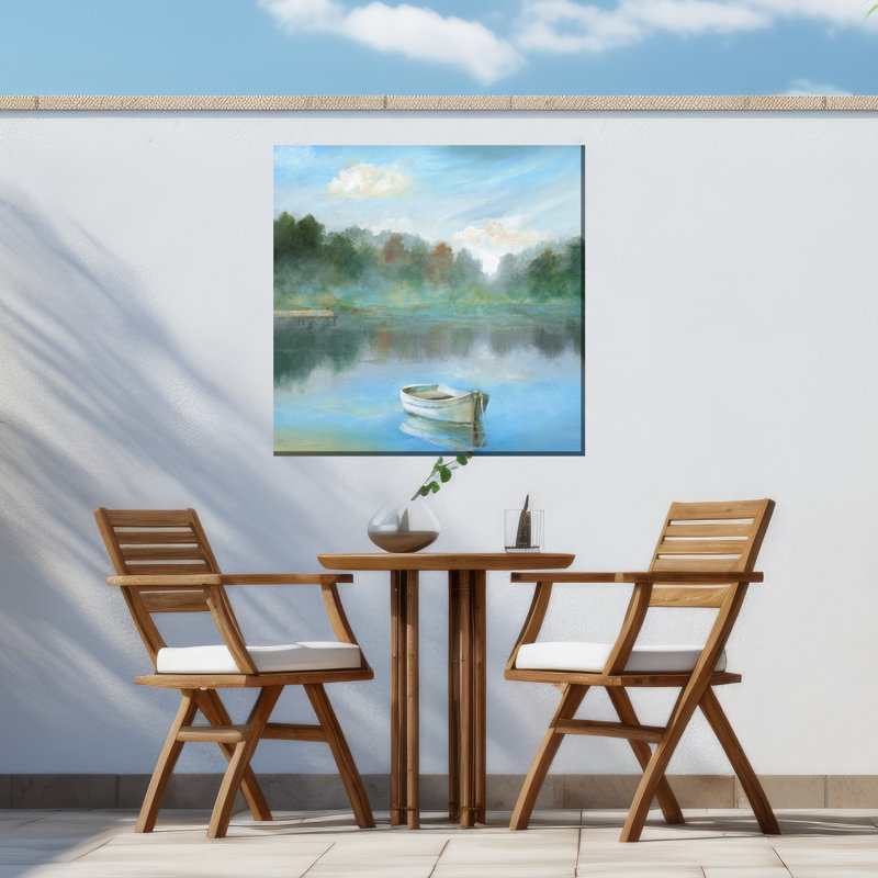 Art sur toile flottant extérieur