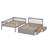 Bunk Bed With Drawers, Convertible Beds-1599344523