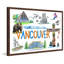 Never Bored In Vancouver - Single Picture Frame Painting-1079667299