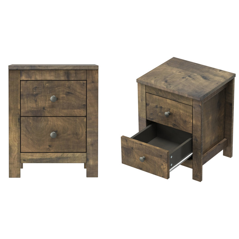 Table de chevet en bois Farmhouse