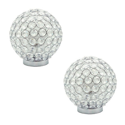 Lampe globe en métal Mhairi