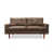 Dark Brown Microfiber/Microsuede