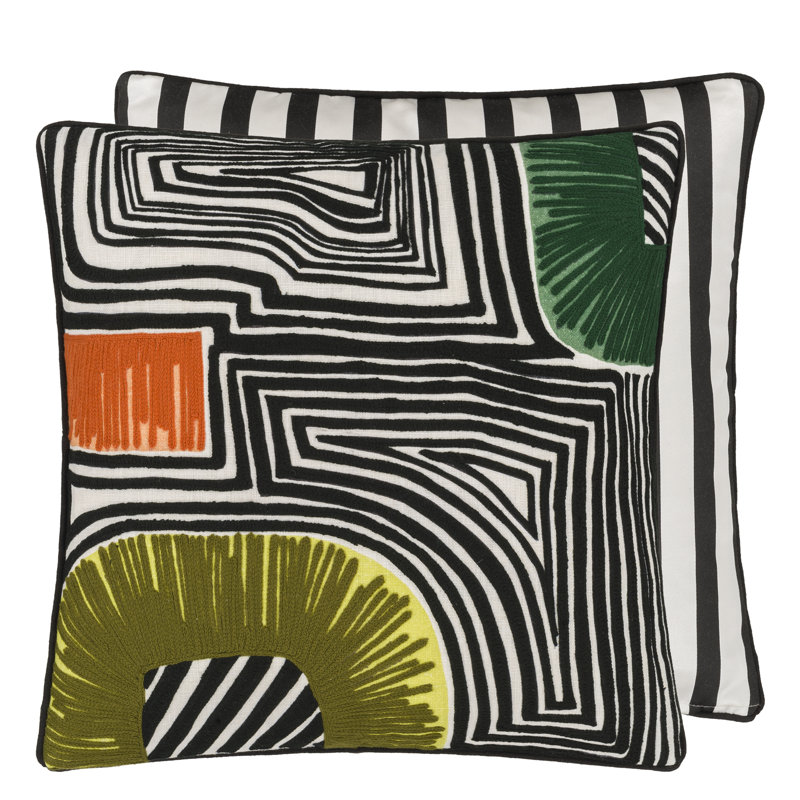 En Allant Aux Baux Cypres Decorative Pillow