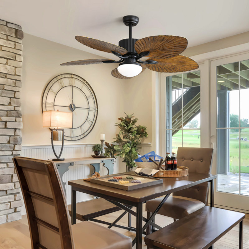 Rifky 52'' Ceiling Fan with LED Lights