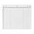35" W X 29" H Surface Framed Wall Mounted Medicine Cabinet With Mirror And Adjustable Inner Shelves-1163206679
