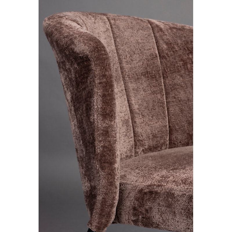 Georgia Upholstered Dining Chair, Purple