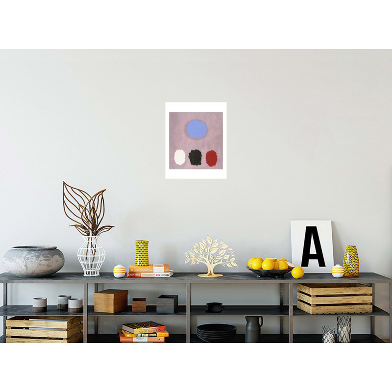 «Equinox» par Adolph Gottlieb - estampe numérique, H 20 po x l 16 po