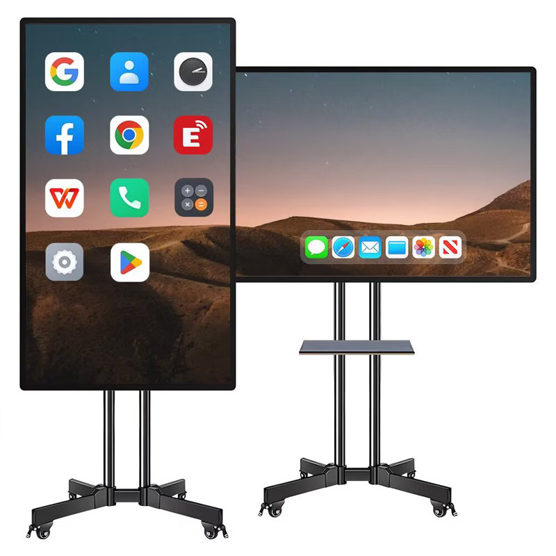 JYXCN Smart Board 49 "Tableau blanc interactif 4K tactile sans fil Windows et Android Smart Board pour les réunions vidéo