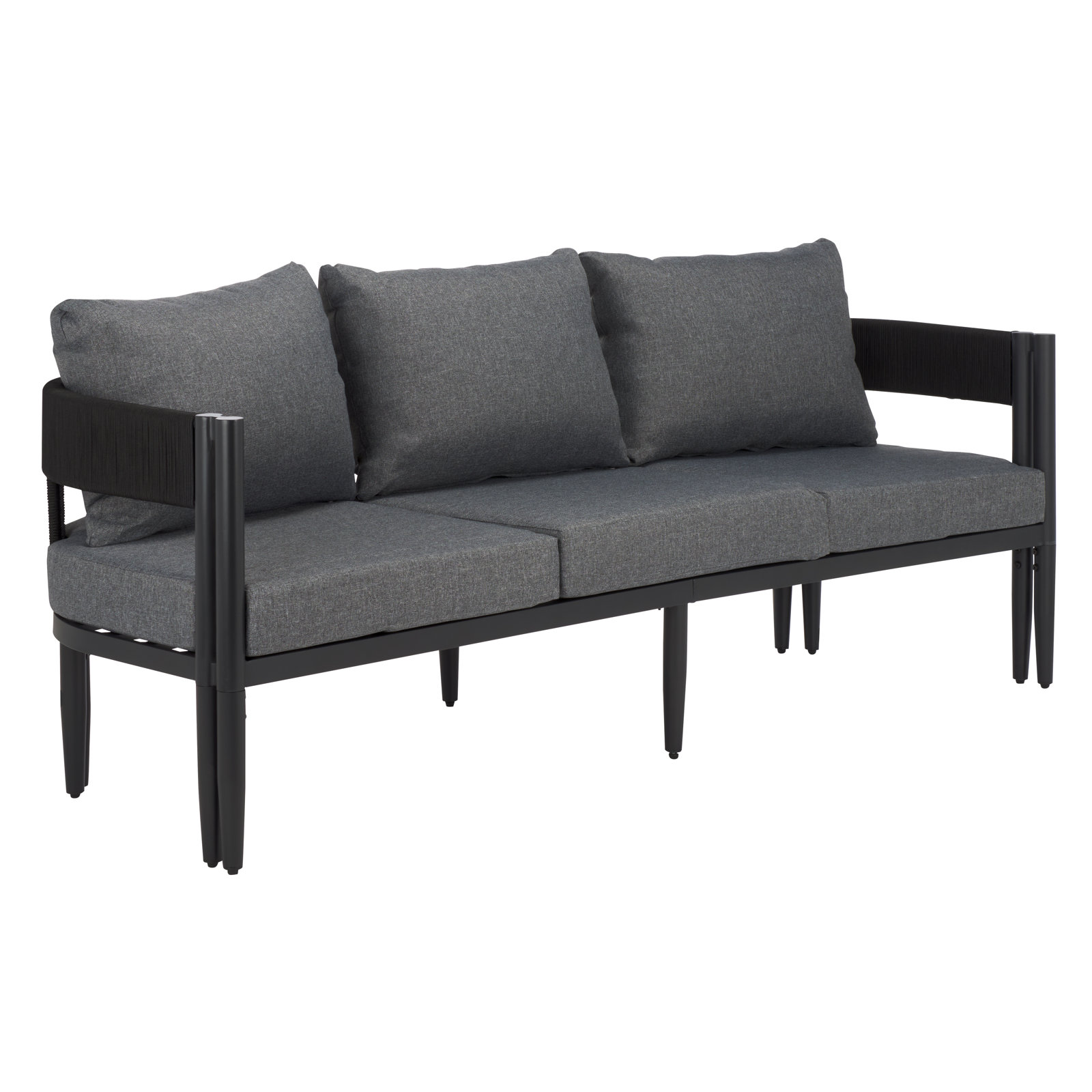 Viola 78" Patio Sofa, Gray