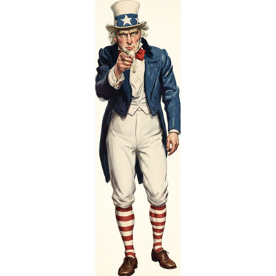 H76609 Uncle Sam veut que tu sois debout