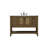 Bonsai 48'' Single Bathroom Vanity with Carrara Marble Top-73360031