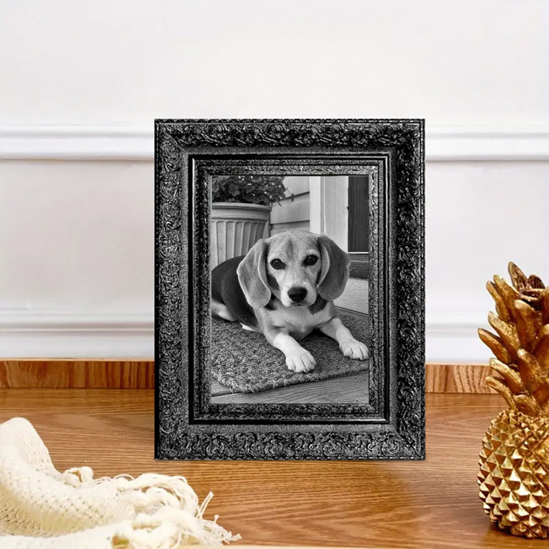 Cadre photo noir 1PC 5 "x 7" avec décoration murale
