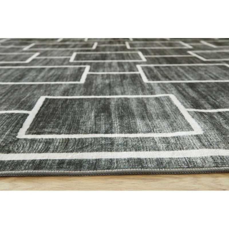 Elderland Washable Medium Rug, Rectangle 5' x 7'