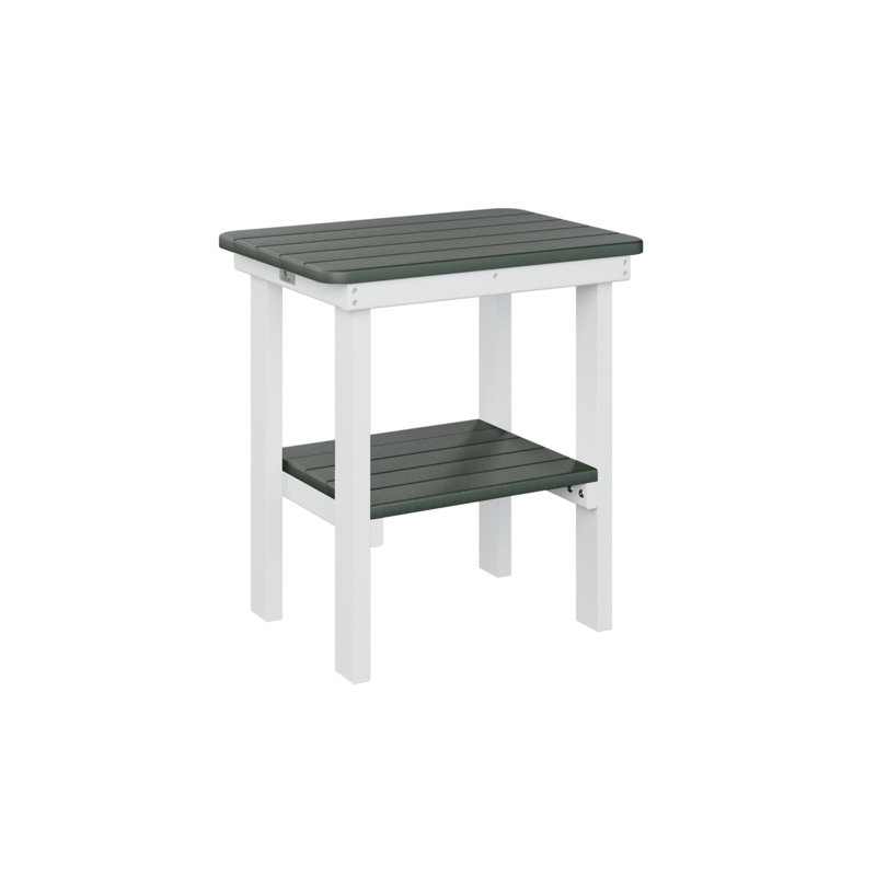 Berlin Gardens Rectangle Coffee Table, 22" H x 20.5" W x 15" D, Aruba Blue