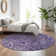 Premium Machine Washable Cerrito Purple Rug