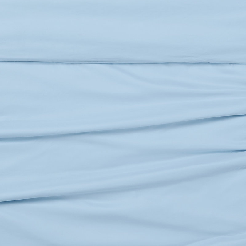 Cannon Solid Duvet Cover Set, Blue, Twin XL Duvet Cover + 1 Sham