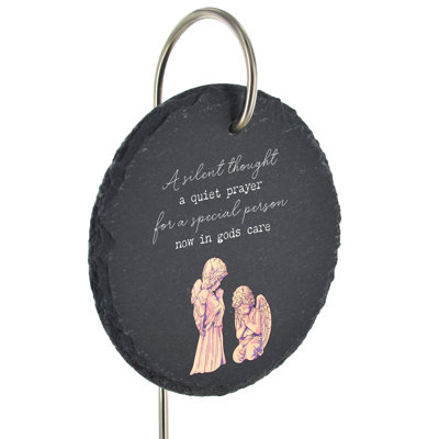 Bouey Waterproof Stone People Memorial Plaque