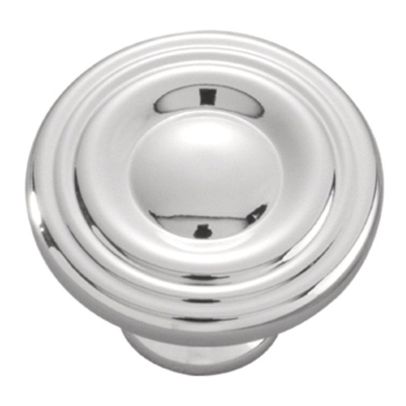 Conquest 1 3/16" Diameter Mushroom Knob, Chrome