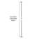 Exposed Thermostatic Shower System 60" Wall Mounted with 1.75 GPM Spout Lever/Cross Handles