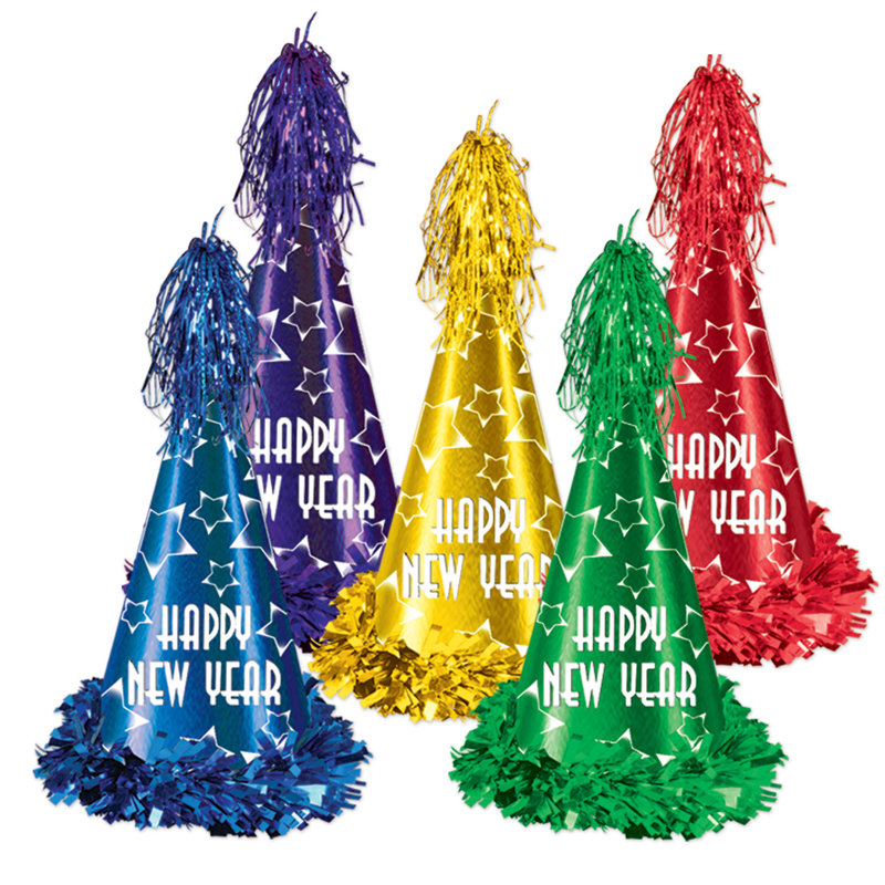 Chapeaux de fête Gem-Star - 12 ½ po - paquet de 25