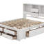 Grand lit plateforme avec tiroirs-229795711