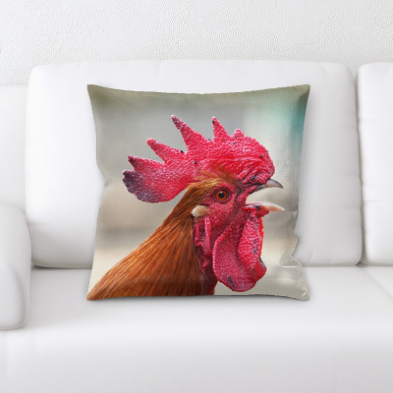 Microsuede Reversible Throw Pillow