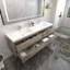 Ensemble de meuble-lavabo double mural 72 po Damilola-1744381009