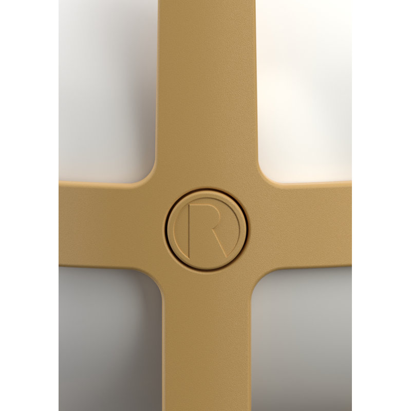 Soft Spot Solar Circular Wheat, 7.3" H x 4.7" W x 4.7" D, Wheat