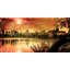 Sunset In The Park by Richard James - Wrapped Canvas Print-2081404088
