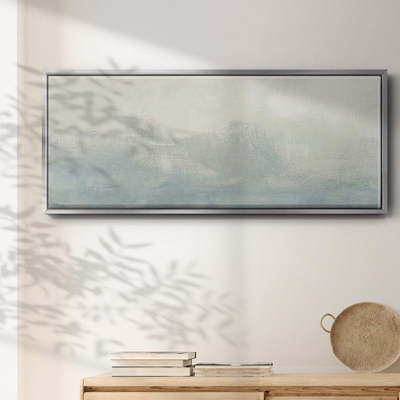 Tone Scape II- Framed Canvas, 24" H x 60" W