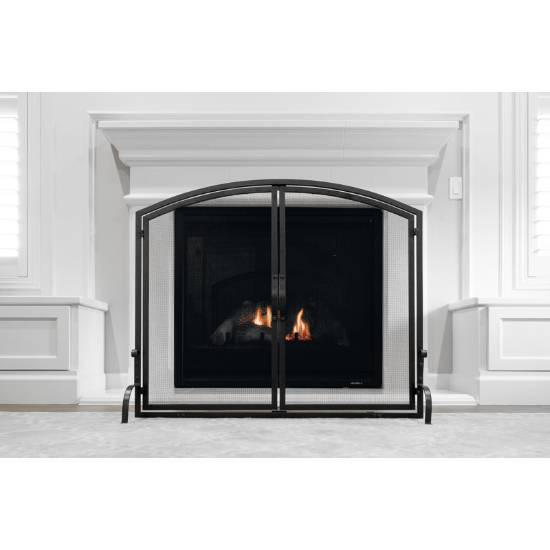 Pare-étincelles 2 panneaux Claro, L 39 po x H 32,75 po x P 13 po