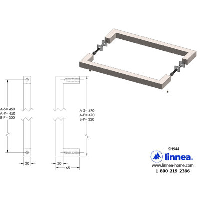 Shower Door Pull