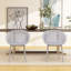Chaise d'appoint d'intérieur / extérieur (ensemble de 2)-114219534