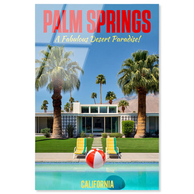 Palm Springs II Acrylic Print Coastal Photography by Art Remedy